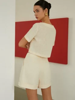 COMMENSE Cotton & Linen Pockets Shorts Set* Shorts Sets|Shorts