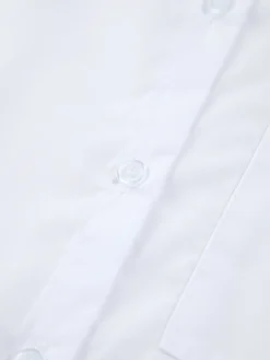 COMMENSE Cotton Blends Sleeveless Split Midi Dress* White Dresses|Casual Dresses