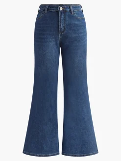 COMMENSE Cotton Denim Bootcut Jeans* Jeans|Pants