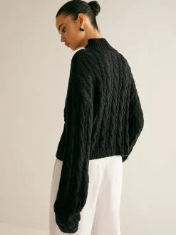 COMMENSE Cotton Keyhole Neckline Knit Top* Sweater Tops|Sweaters & Cardigans