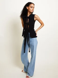 COMMENSE Cotton Knotted Multi-Wear Tank Top* Tank Tops & Camis|Tops