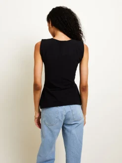 COMMENSE Cotton Knotted Multi-Wear Tank Top* Tank Tops & Camis|Tops