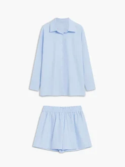 COMMENSE Cotton Melody Two Piece Shorts Set* Shorts Sets|Long Sleeve Sets