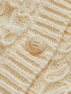 COMMENSE Creative Tassel Button Knit Outerwear* Sweater Tops|Outerwear