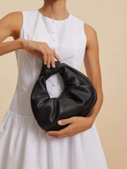COMMENSE Crescent Knotted Ruched Bag* Bags|Accessories