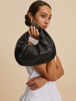COMMENSE Crescent Knotted Ruched Bag* Bags|Accessories