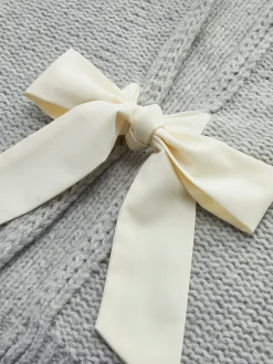 COMMENSE Crew Neck Bow Knit Top* Sweater Tops|Sweaters & Cardigans