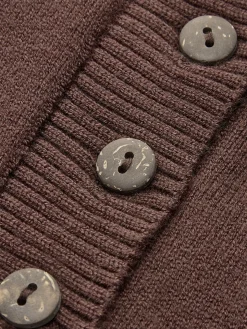 COMMENSE Crew Neck Breasted Cardigan* Cardigans|Sweaters & Cardigans