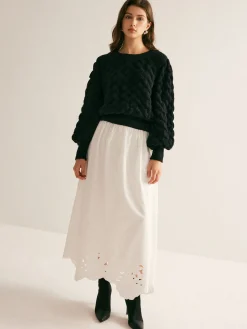 COMMENSE Crew Neck Cloud Sweater* Sweater Tops|Sweaters & Cardigans