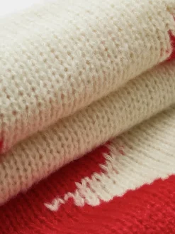 COMMENSE Crew Neck Flower Mechanism Knitting Top* Sweater Tops|Sweaters & Cardigans
