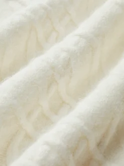 COMMENSE Crew Neck Plain Cable Sweater* Sweater Tops|Sweaters & Cardigans