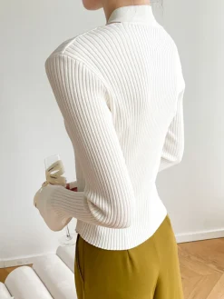 COMMENSE Criss Cross Halter Sweater* Sweater Tops|Sweaters & Cardigans
