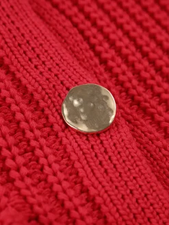 COMMENSE Crochet Button-Front Sweater Vest* Sweater Vests|Sweaters & Cardigans