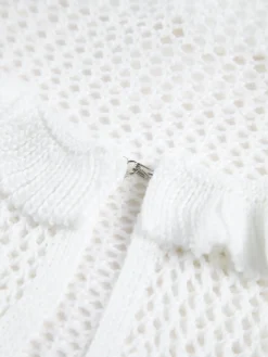 COMMENSE Crochet Eyelet Fly Away Cardigan* Cardigans|Sweaters & Cardigans