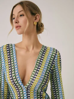 COMMENSE Crochet Vacation Split Long Dress* Vacation Dresses|Summer Dresses