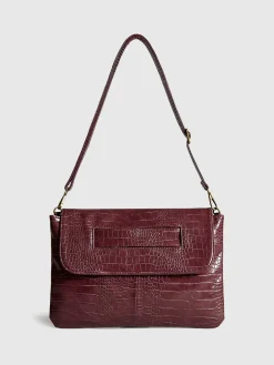 COMMENSE Crocodile Pattern Large Capacity Clutch Briefcase* Bags|Accessories