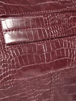 COMMENSE Crocodile Pattern Large Capacity Clutch Briefcase* Bags|Accessories