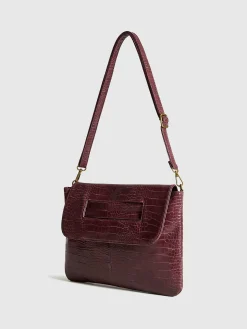COMMENSE Crocodile Pattern Large Capacity Clutch Briefcase* Bags|Accessories