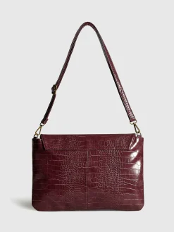 COMMENSE Crocodile Pattern Large Capacity Clutch Briefcase* Bags|Accessories