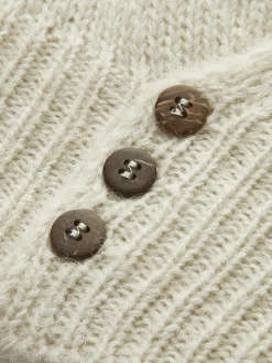 COMMENSE Cross Design Button Mechanism Knitting Top* Sweater Tops|Sweaters & Cardigans
