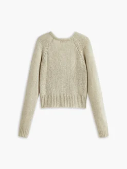 COMMENSE Cross Design Button Mechanism Knitting Top* Sweater Tops|Sweaters & Cardigans