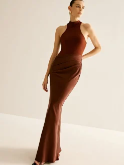 COMMENSE Cutout Panel Sexy Slim Dress* Black Dresses|Cocktail & Party Dresses
