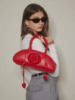 COMMENSE 3D Flower Tassel Armpit Bag* Accessories