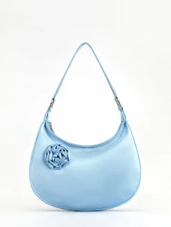 COMMENSE 3D Flower Zipper Crescent Bag* Bags|Accessories