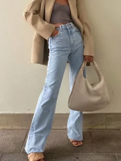 COMMENSE Denim Straight Leg Jeans* Jeans|Pants