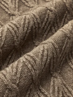 COMMENSE Diamond Stitch Knitting Longline Cardigan* Cardigans|Sweater Tops