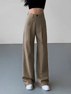 COMMENSE Divine Pleat Wide Leg Dress Pants* Wide Leg|Pants