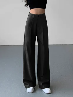 COMMENSE Divine Pleat Wide Leg Dress Pants* Wide Leg|Pants