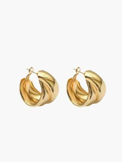 COMMENSE Double Hoop Earrings* Earrings|Accessories