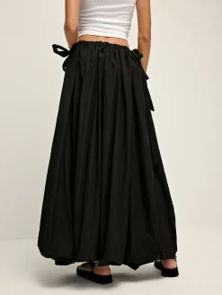 COMMENSE Drawstring Pleated Umbrella-Shaped Skirt* Skirts|Bottoms