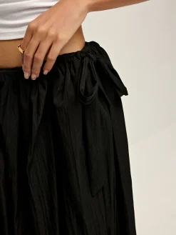 COMMENSE Drawstring Pleated Umbrella-Shaped Skirt* Skirts|Bottoms