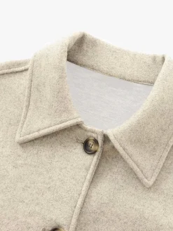 COMMENSE Elegant Breasted Lapel Jacket* Outerwear|Jackets