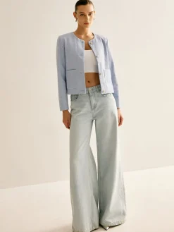 COMMENSE Elegant Button Down Jacket* Outerwear|Jackets