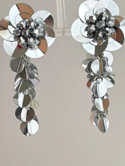 COMMENSE Elegant Floral Tassel Earrings* Earrings|Accessories
