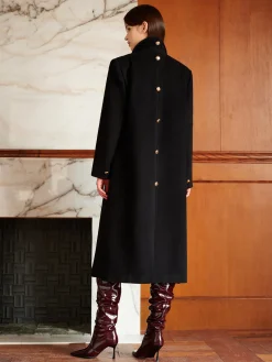 COMMENSE Elegant Lapel Belted Coat* Outerwear|Coats