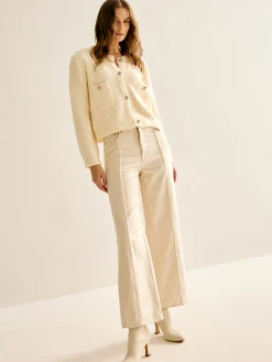 COMMENSE Elegant Metal Button Cardigan* Cardigans|Sweaters & Cardigans