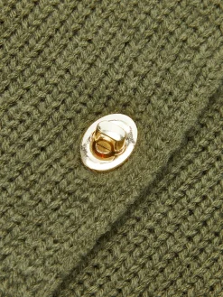 COMMENSE Elegant Metal Lapel Sweater* Sweater Tops|Sweaters & Cardigans