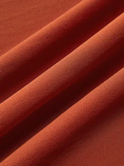 COMMENSE Elegant Pleated Panel Slit Long Dress* Casual Dresses|Cocktail & Party Dresses
