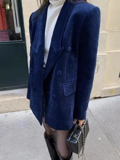 COMMENSE Elegant Shift Button Blazer* Outerwear|Blazers
