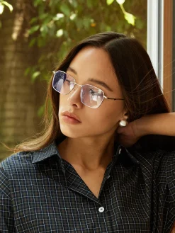 COMMENSE Elegant Square-Shape Glasses* Sunglasses|Accessories