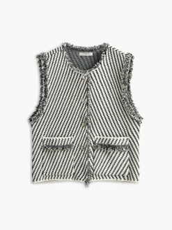 COMMENSE Elegant Tassel Vest* Outerwear|Vests