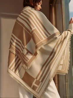 COMMENSE Elegant Tassel Warm Scarf* Accessories