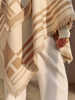 COMMENSE Elegant Tassel Warm Scarf* Accessories