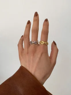 COMMENSE Eliza Chain Ring* Rings & Bracelets|Accessories