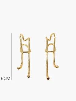 COMMENSE Exaggerated Retro Long Earrings* Earrings|Accessories