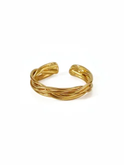 COMMENSE Fashionable Metal Line Open Ring* Rings & Bracelets|Accessories